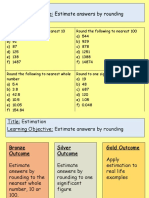 KS3 - Estimation