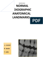 Normal Radiographic Anatomical Landmarks: Master Day2