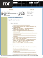 Faq On Patching