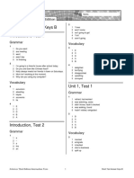 Sol3e Int Short Test Answer Keys B PDF