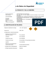 MSDS Detonador No Eléctrico