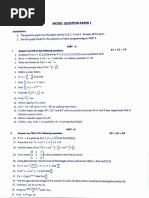 Mathematics Model QP 1-5