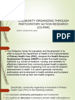 Community Organizing Through Paticipatory Action Researchco Par