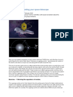 Mini Project - 1: Parking Your Space Telescope