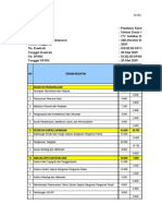 Jadwal Pelaksanaan Pekerjaan Bulanan 3 - Aknop Bangunan Pantai Majene - Revisi