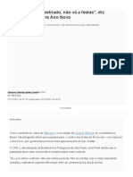 _Se você estiver resfriado, não vá a festas_, diz infectologista sobre Ano Novo _ CNN Brasil