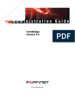 FortiBridge Administration Guide 09 30000 0163 20061109