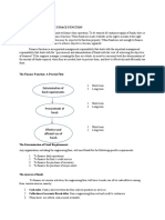 Determination of Fund Requirements