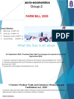 Farm Bill 2020: Key Provisions and Debate