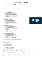 Unit 1 Concept of Anxiety, Arousal and Stress: Structure