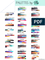 Color Palettes by Flo