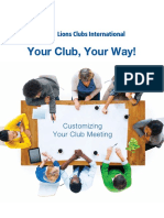 Your Club Your Way - en