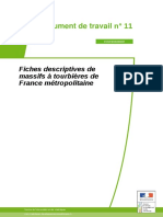 Documents de Travail 11 Fiches Descriptives de Massifs A Tourbieres de France Metropolitaine Mars2013