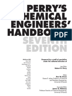 Rry'S Chemical Engineers' Handbook: Seventh Edition