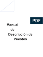 Manual de descripción de puestos municipales