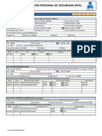 Declaración Personal de Seguridad (DPS) : 1.-Datos Del Interesado