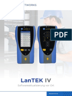 LanTEK IV Software Update Procedure - Rev3 - DE