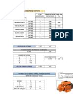 Dimensionamiento de Cisterna