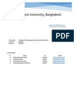 Proposal: Independent University, Bangladesh
