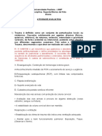 Suporte Básico de Vida: XABCDE do Trauma e Classificação de Fraturas