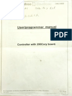 User/proqrammer Manual: CORY200 Daldoss