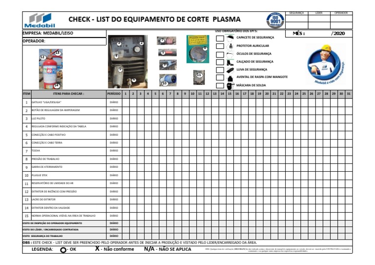 check-list-plasma-pdf