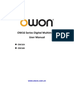 OW16 Series Digital Multimeter USER MANUAL
