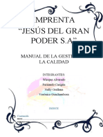 Manual de La Calidad 7 Jesús Del Gran Poder