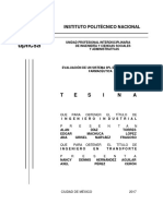 Evaluación de Un Sistema 3pl en Una Empresa Farmaceutica