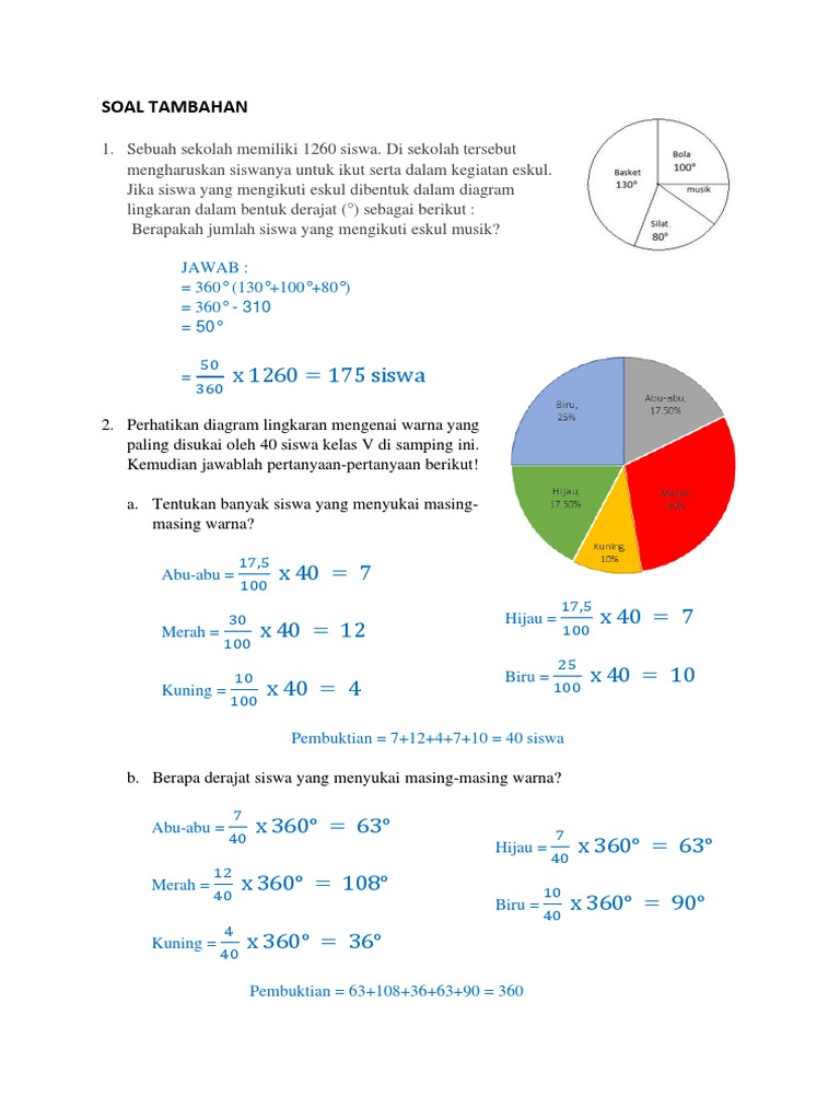 Soal Tambahan Math | PDF