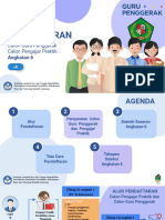 Sosialisasi Mekanisme Pendaftaran Dan Seleksi PGP Angkatan 6