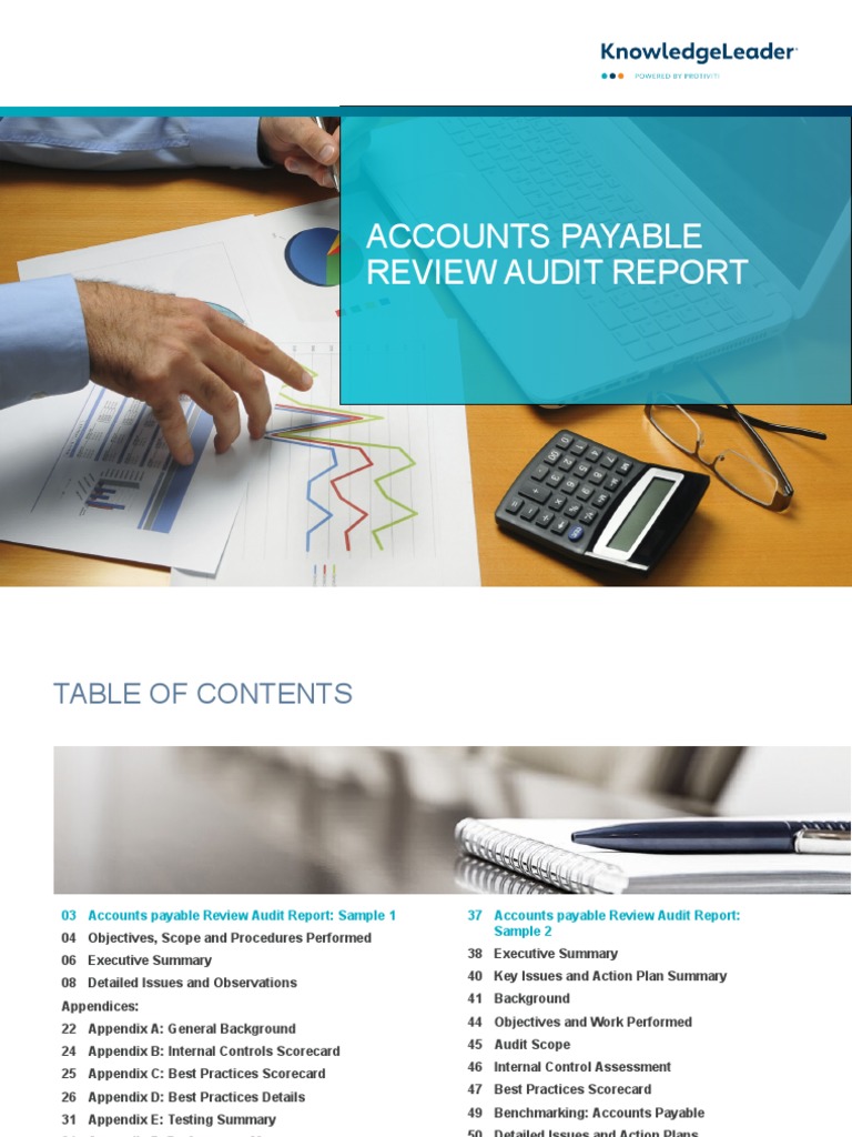 Accounts Payable Review Audit Report | PDF | Internal Control ...