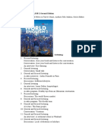 World English 2 Second Edition - Listening