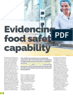 Food Sci and Tech - 2021 - Evidencing Food Safety Capability