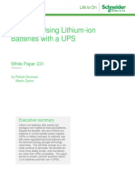 Faqs For Using Lithium-Ion Batteries With A Ups: White Paper 231