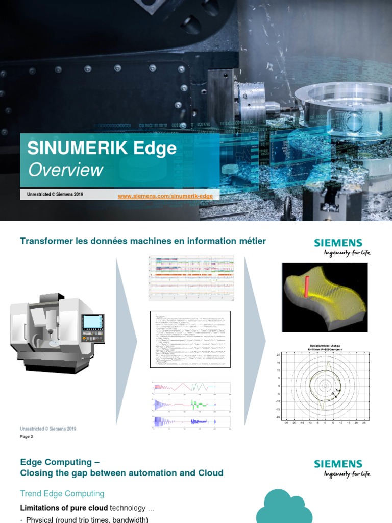 11-40 - SINUMERIK Edge - Concept - Apps | PDF | Cloud Computing | Computing