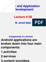 Android Development Slides Lec 08 GCUF