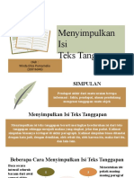 Teks Tanggapan KD 4.7