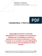 Apuntes Ceremonial y Protocolo- Guillermo Pedrotti
