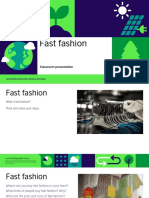 Online Class Presentation Fast Fashion