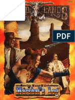 Deadlands - Core - Marshal's Log