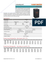 Stored Energy Solutions For A Demanding World: Specifications