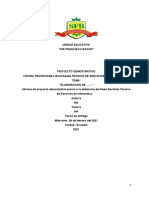 Proyecto demostrativo de elaboración de