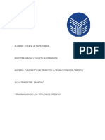 Transmision de Los Titulos de Credito