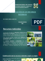 Clasificación de Los Rescursos Naturales