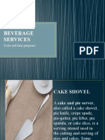 Food and Beverage Services