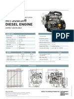 Mitsubishi - Commercial Spec Sheets - Industrial Engine - Variable Speed - S4S-Z3DT65SP