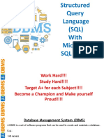 Lecture 04 - SQL Data Definition Language
