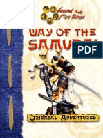 L5R D20 - Way of the Samurai