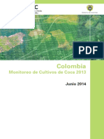 Colombia Monitoreo de Cultivos de Coca 2013 Web
